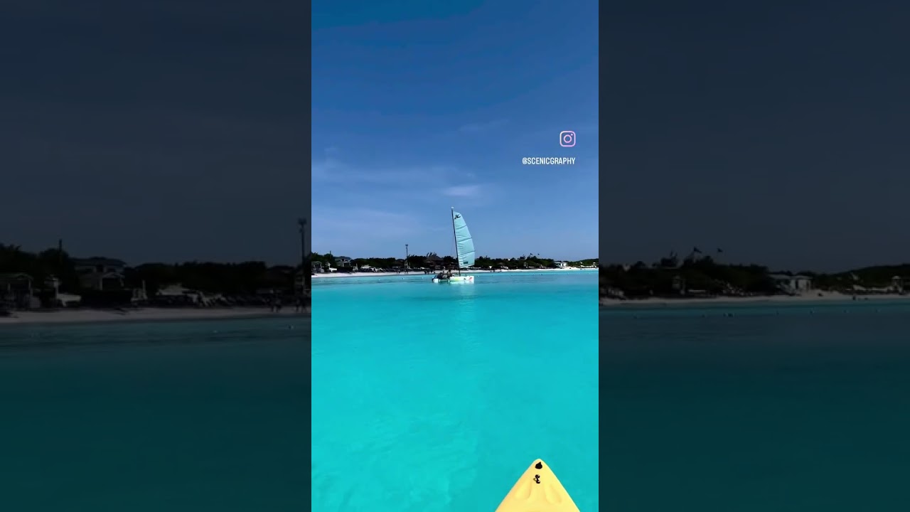 Beautiful Turquoise Water, Bahamas - Please subscribe for more scenic and travel videos