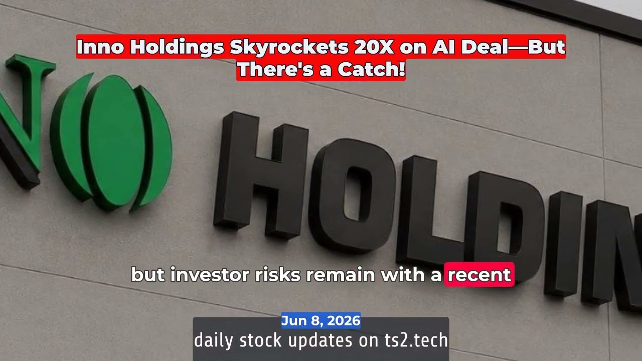 Inno Holdings Skyrockets 20X on AI Deal&mdash;But There's a Catch! #Shorts