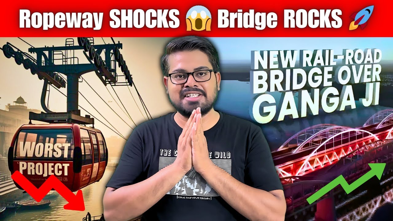 ₹2642 CR BRIDGE is HERE! Ropeway Disaster Shocks 😱 | Varanasi Development 2025
