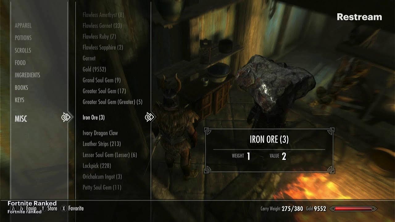 SKYRIM LIVE