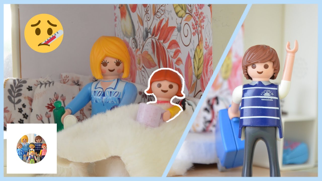Playmobil Film deutsch Klara ist krank// Abschied von Papa 👋| Familie Spielwelt