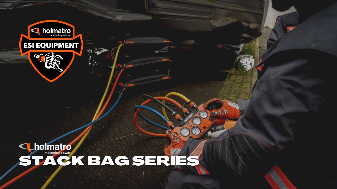 Product Demonstration Holmatro Stack Bags