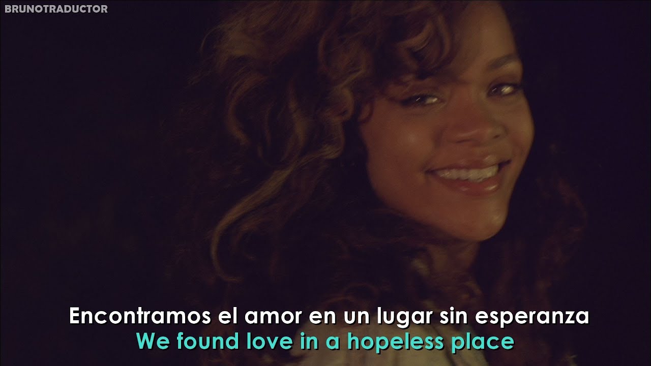 Rihanna - We Found Love ft. Calvin Harris // Lyrics + Espa&ntilde;ol // Video Oficial