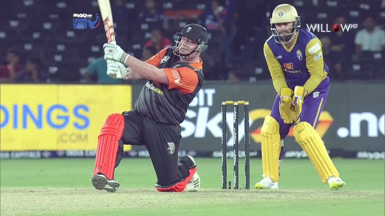 Jesse Ryder 47 runs vs Bhilwara Kings| 8th Match - Manipal Tigers vs Bhilwara Kings