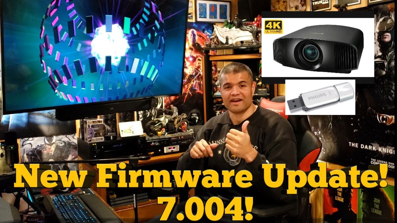Sony 4K 285ES & 385ES New Firmware Update : How to Update via USB Stick