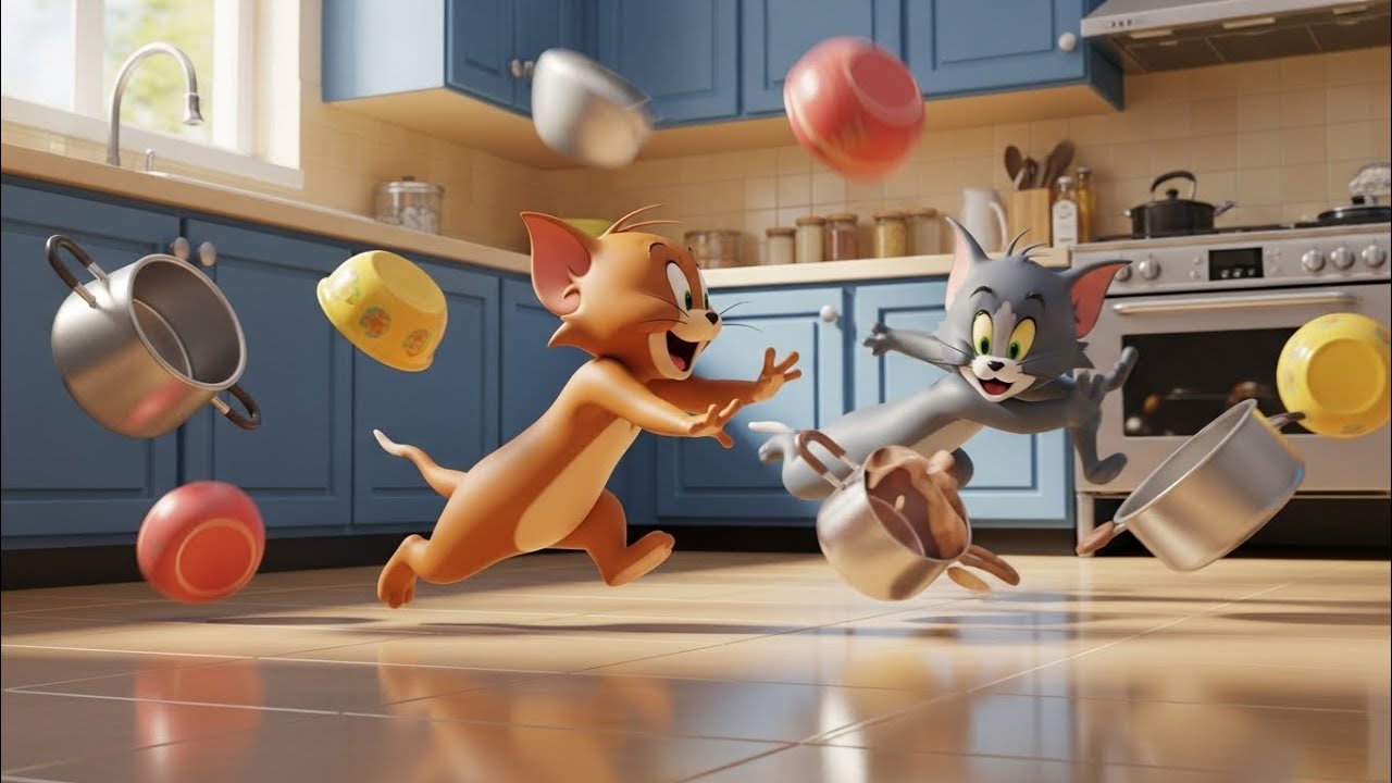 Tom and Jerry Fun Adventure Poem for Kids