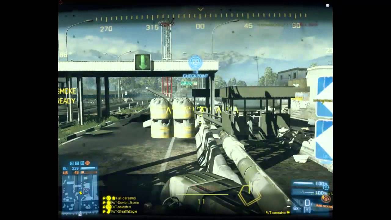 Battlefield 3: | Caspian Border - ESL Conquest 8on8 Ladder | FuT vs. CS