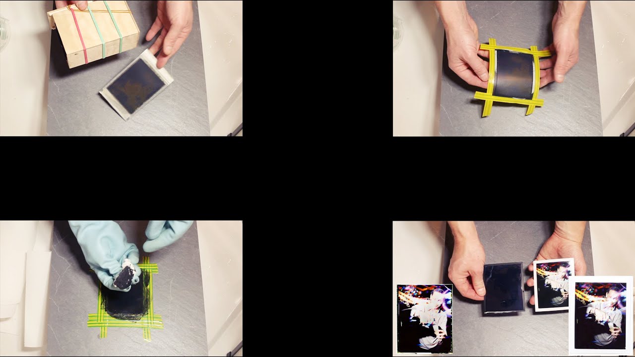 FP100C Comment récupérer le négatif