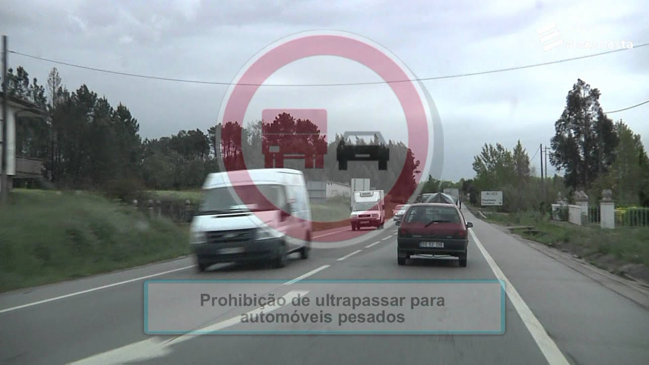 Prevenção rodoviária: sinais de proibição 02