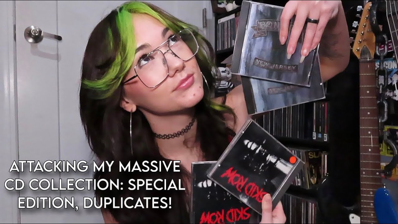 Attacking My Massive CD Collection: Special Edition, Duplicates! (Skid Row, Crüe, Etc.,)