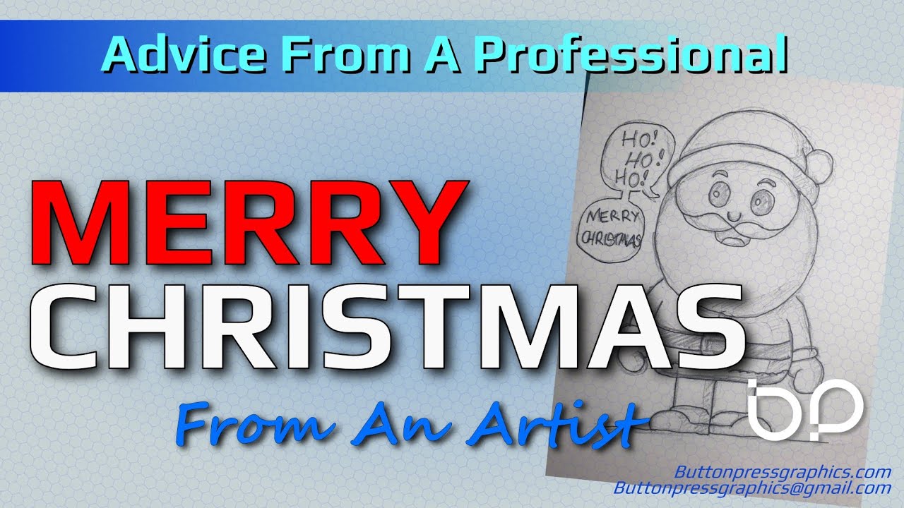 MERRY CHRISTMAS From An Artist