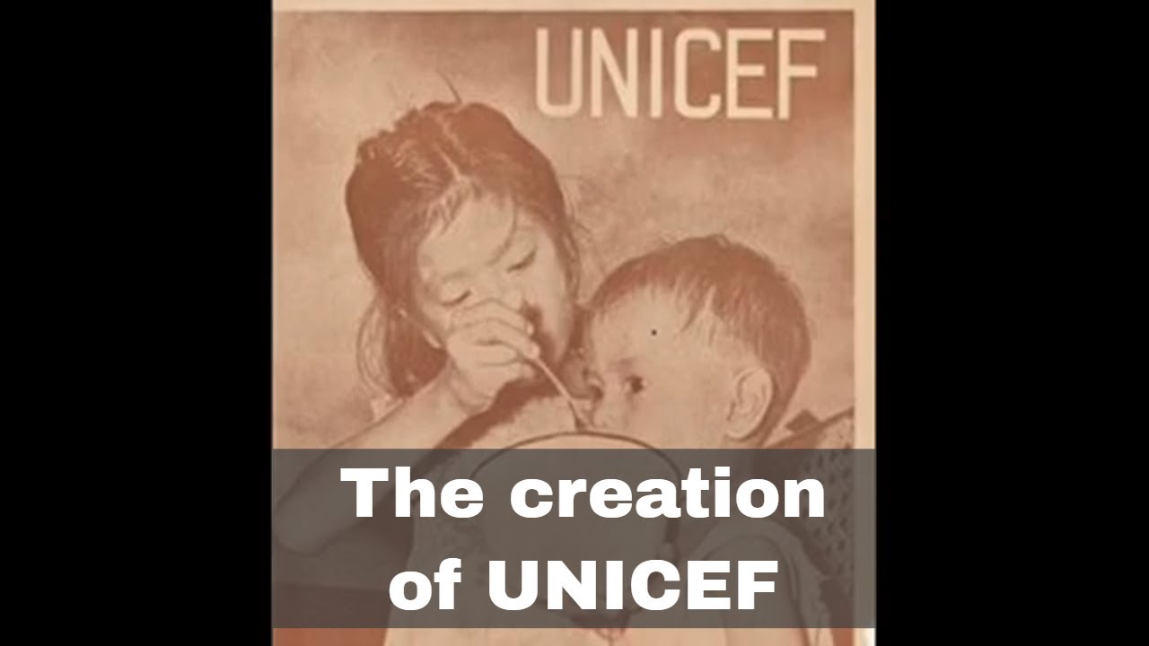 11th December 1946: UNICEF established by the United Nations General Assembly