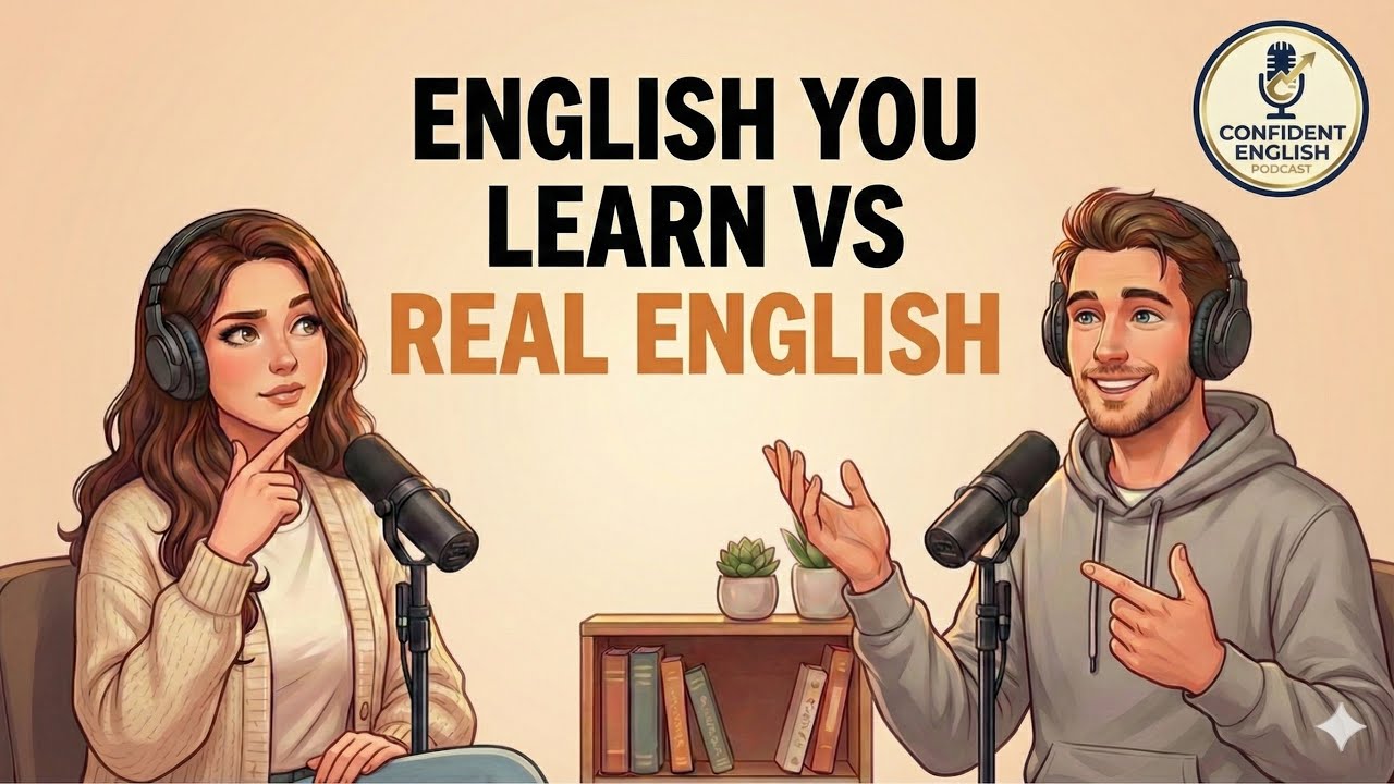 The English You Learn vs the English People Actually Speak