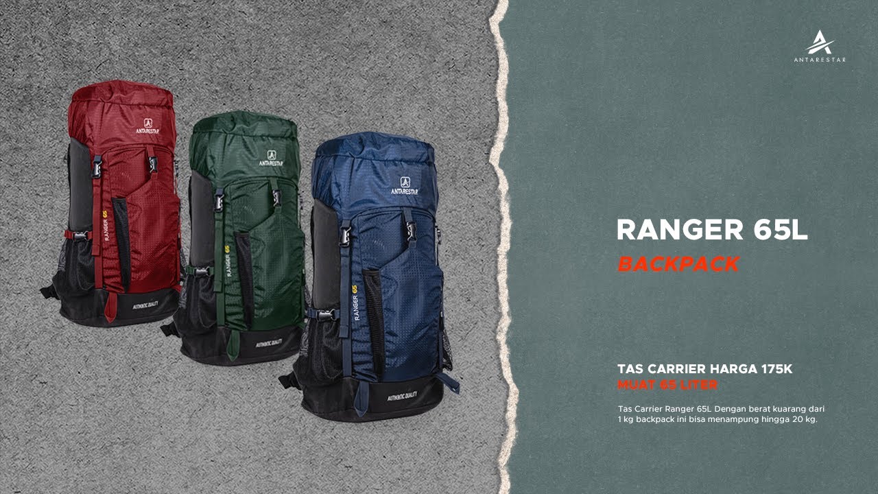 REVIEW PRODUK - CARRIER RANGER 65L #01
