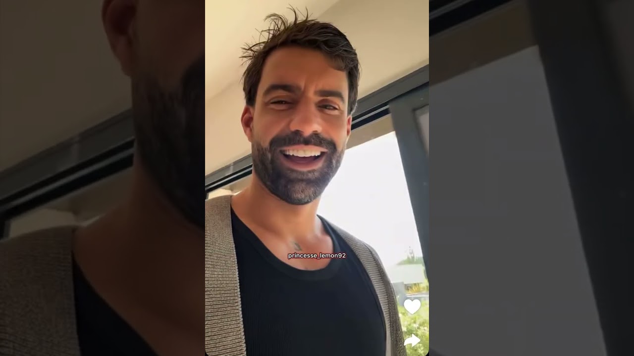 Vincent Queijo et ses filles à Viana,il fait 1 hometour de la future maison ac piscine de sesparents