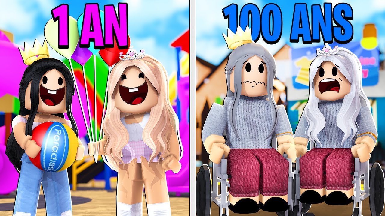 DE 1 AN À 100 ANS (Presque) DE MISS ET PRINCESSE SUR BROOKHAVEN | ROBLOX BROOKHAVEN RP