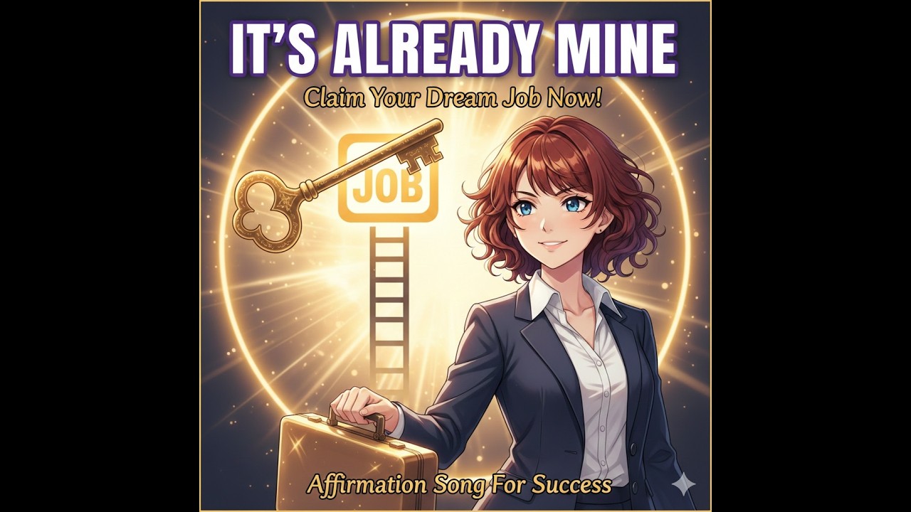 I AM HIRED ✨ Dream Job Manifestation Song | It’s Already Mine Affirmations | Listen Before Sleep