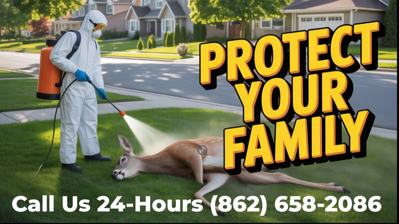 🚨 24/7 Emergency Deer Carcass Pickup in New Jersey! 🚨