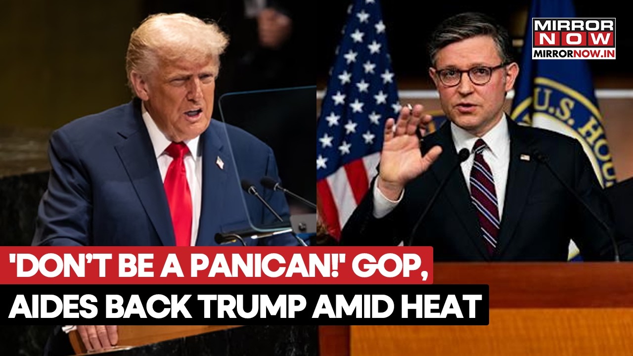 ‘Don’t Be a Panican! Trust Trump’: Republicans And Top Aides Rally Firmly Behind The President