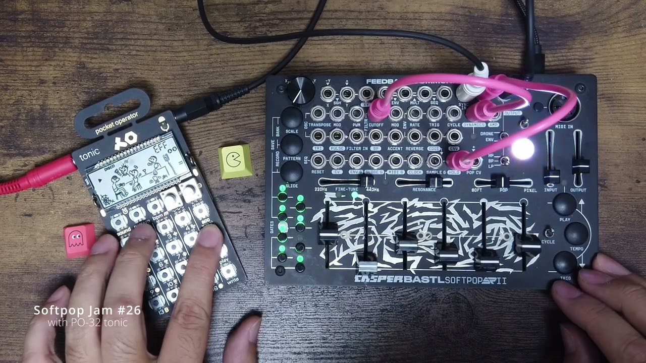 Bastl Softpop SP2 Jam 26 (with PO-32 tonic)