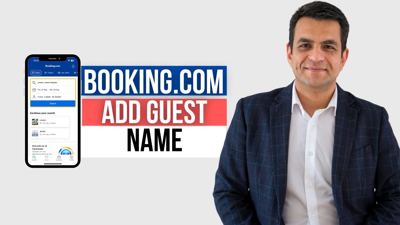 How to Add Guest Name on Booking.com Reservation: 1-Min Guide