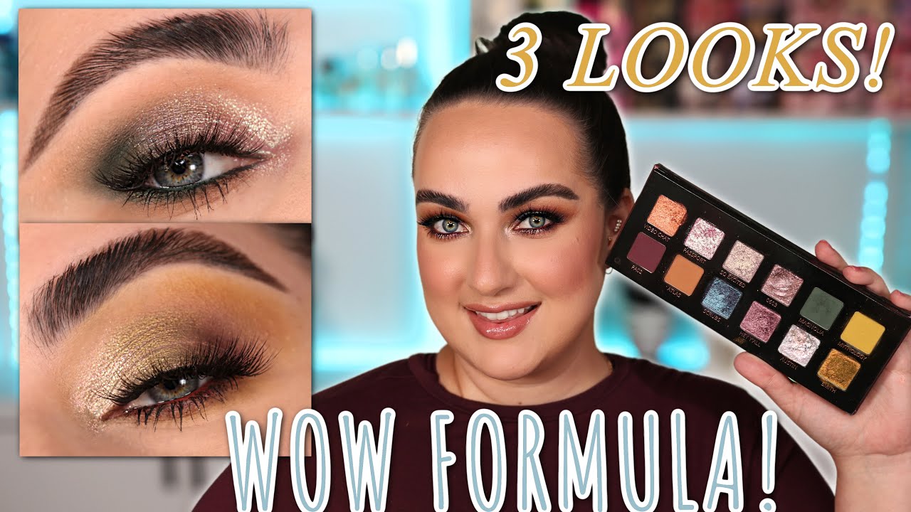 WHY HAVE I NOT TRIED THIS BRAND BEFORE? 😱Adept Cosmetics X Heather Austin Palette Review & 3 Looks!