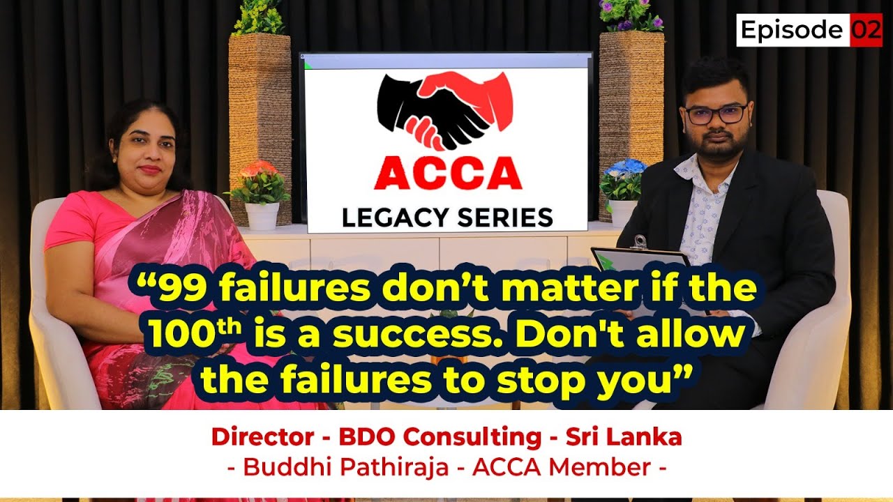 Meet the Director at BDO Consulting | Vanithabhimana Award Winner | ACCA Legacy Series | Episode 02