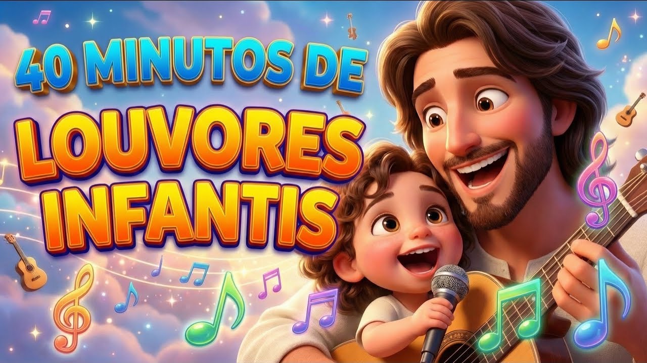 💖 40 MINUTOS DE MÚSICAS INFANTIS BÍBLICAS ANIMADAS  | JESUS E OS ANIMAISZINHOS | DESENHOS INFANTIS