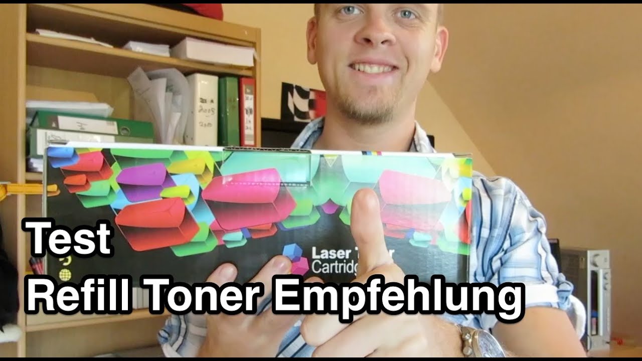 Test Refill Toner f&uuml;r Laserdrucker | Toner Test | Laserdrucker Toner