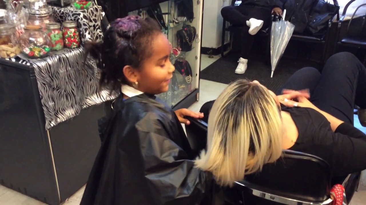 Future Hairstylist in Training