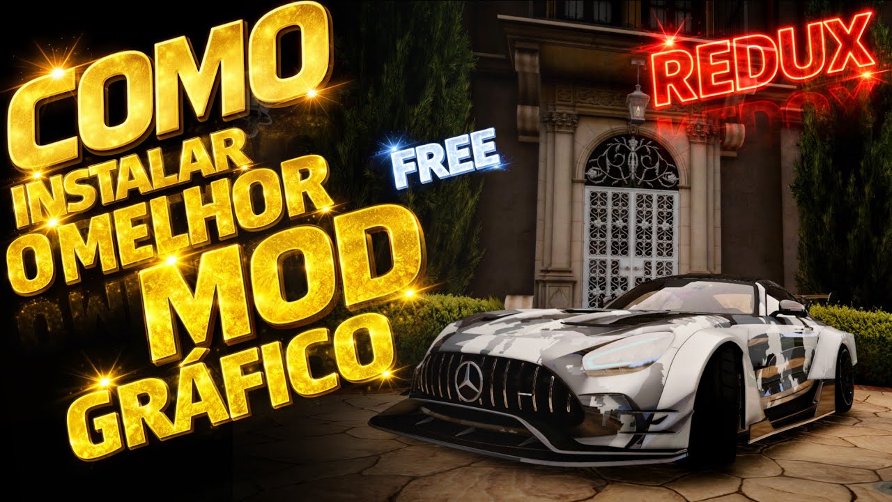 ESSE É O MELHOR MOD GRÁFICO GRÁTIS PARA GTA 5 EM 2026 | REDUX 1.18 TUTORIAL ATUALIZADO SEM ERROS