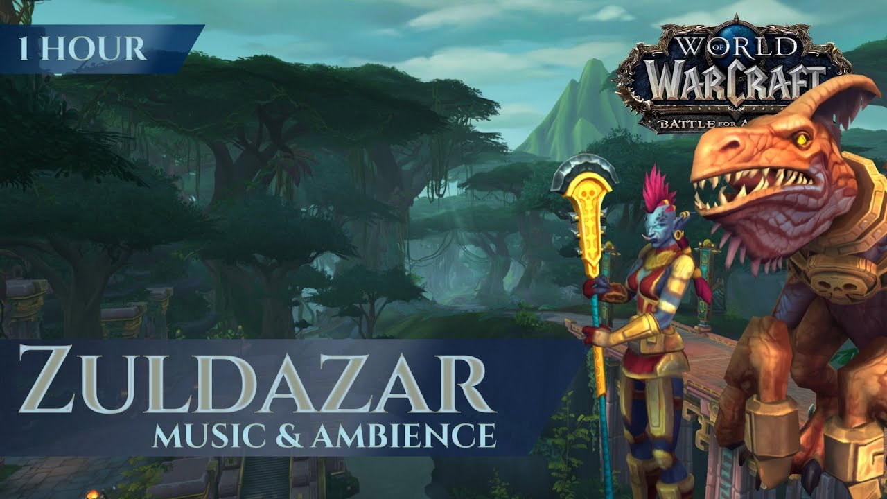 Zuldazar - Music & Ambience (1 hour, 4K, World of Warcraft Battle for Azeroth aka BfA)