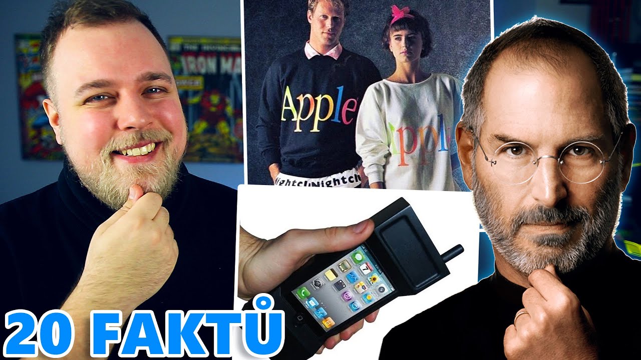 20 FAKTŮ - APPLE & IPHONE / STEVE JOBS