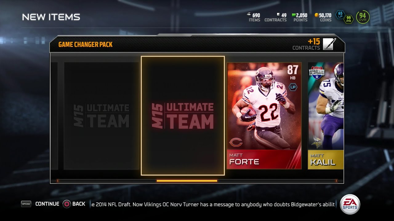 MUT 15: GAME CHANGER BUNDLE + GUARANTEED 99 UL!!!!!!!
