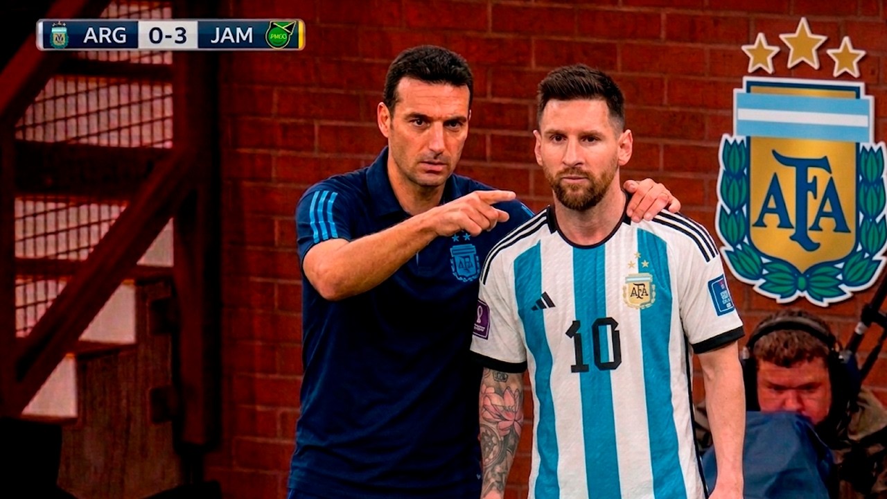 When Lionel Messi Substituted & SHOCKED Lionel Scolari