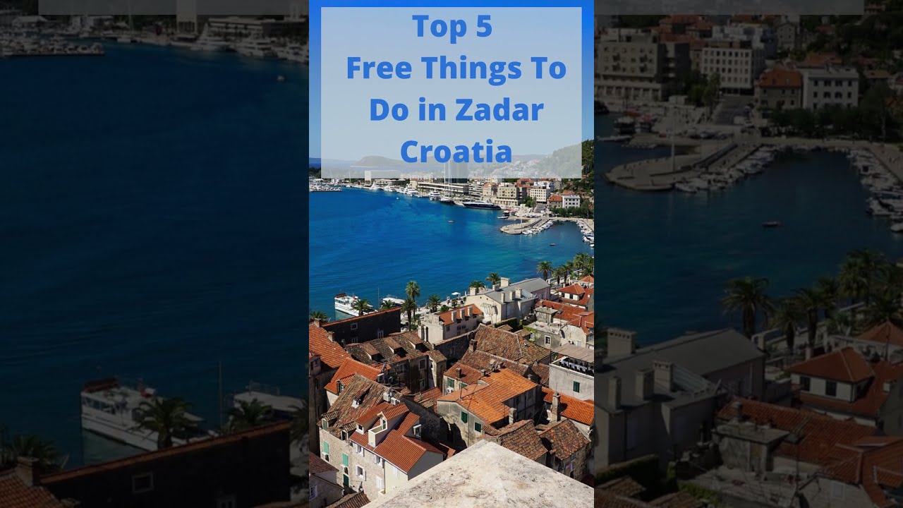 Top 5 Free Things To Do in Zadar Croatia #short #travel
