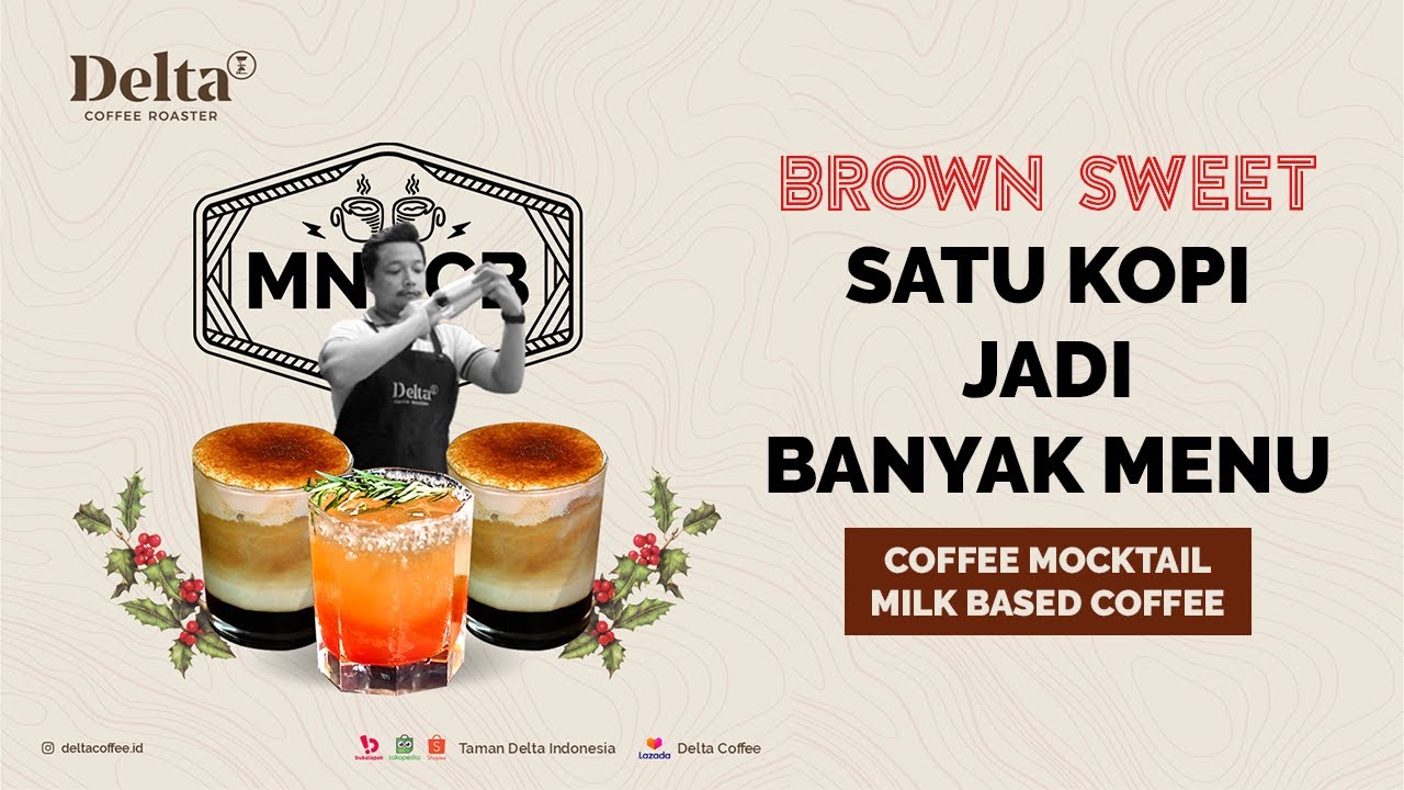 Resep Coffee Mocktail & Milk Based Coffee | #MocktailCoffee