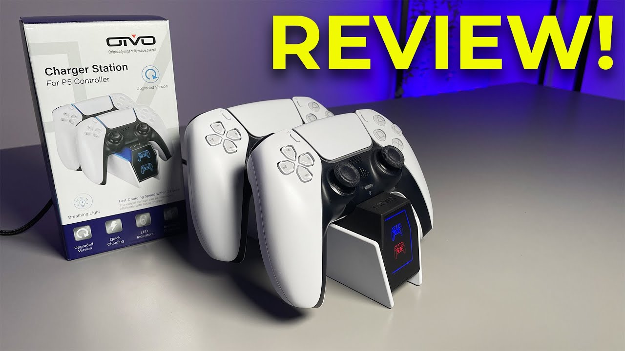 PS5 Controller Charging Station Review!