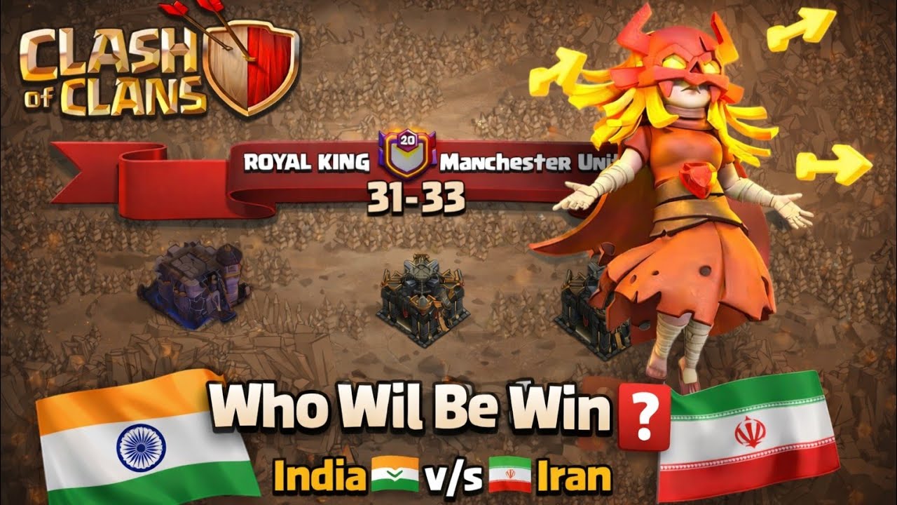 India🇮🇳 v/s Iran 🇮🇷 who wil be win❓|| Base visiting (Clasher Alim)