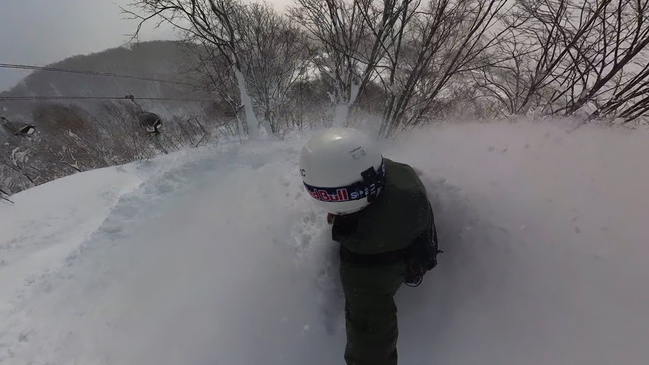 4K Niseko (Annupuri) EPIC Powder Runs- 1M Snow Storm