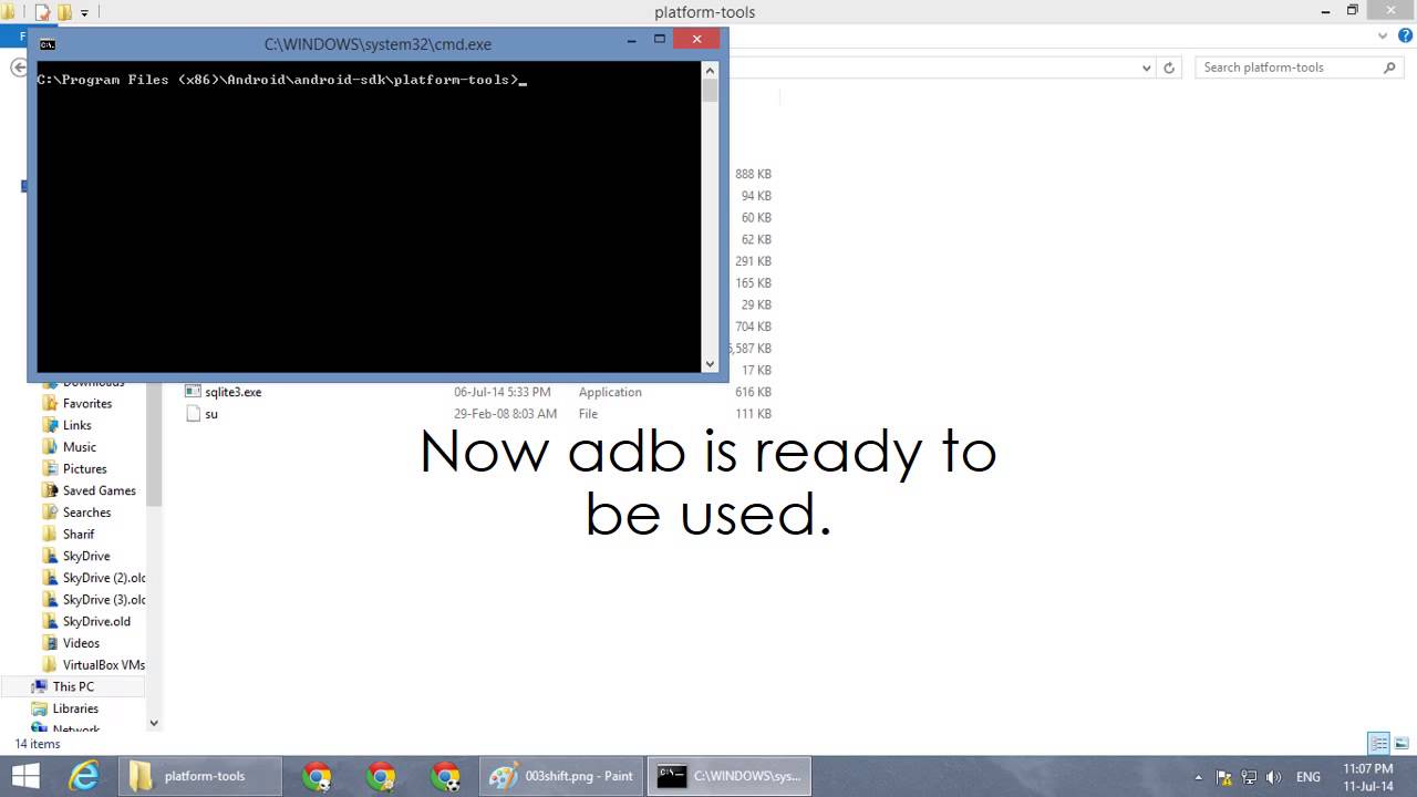 Flashing recovery via adb and fastboot