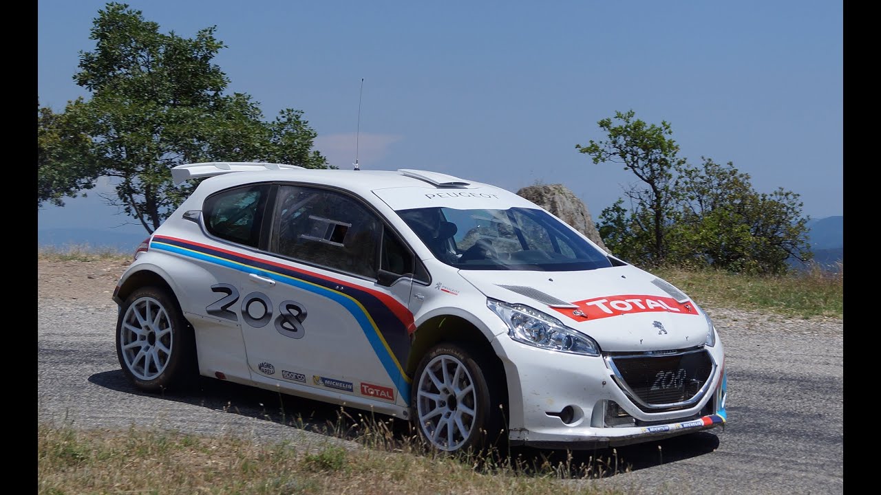 TEST DAYS Peugeot 208 T16 R5 By Craig BREEN SouthFrance PURE SOUND HD