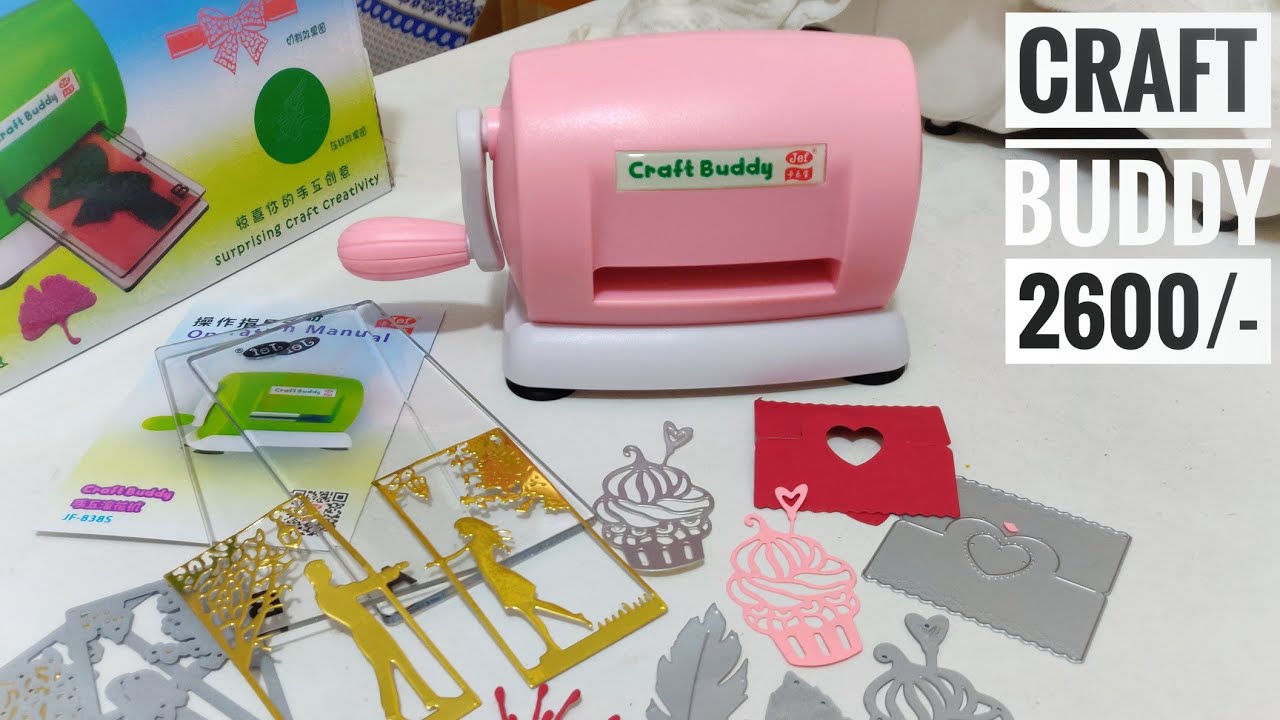 Craft Buddy Die Cutting Machine | Details about Craft Buddy Machine | Unboxing Craft Buddy Shipment