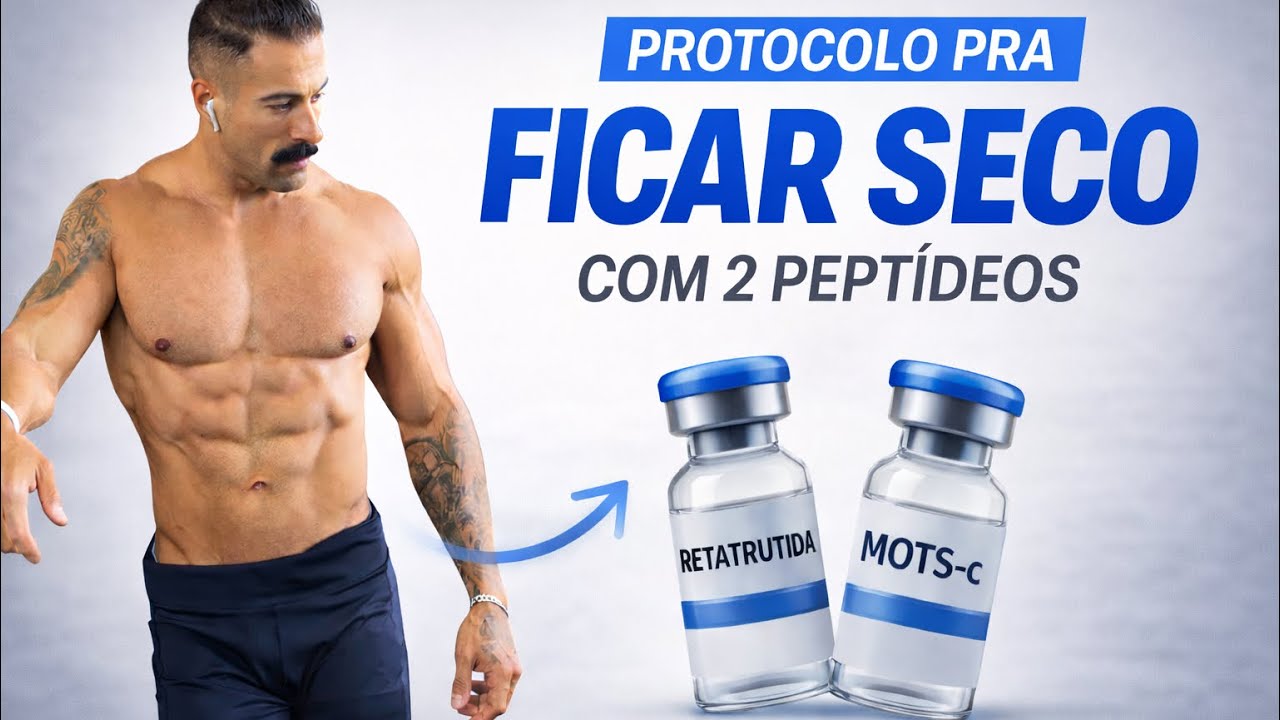 Os únicos 2 PEPTÍDEOS pra SECAR em poucas semanas