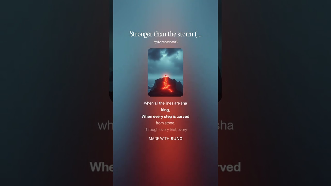 Stronger than the storm - SPACE RIDER 