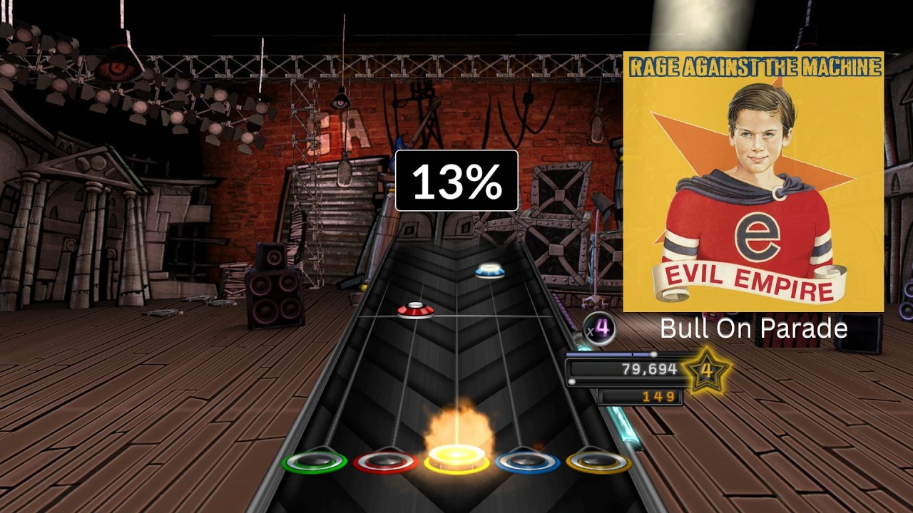 R.A.T.M - Bull On Parade Game Play Clone Hero