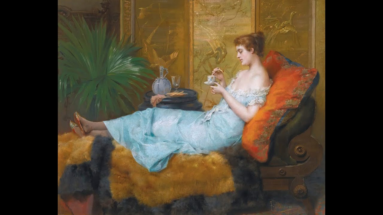 Francesc Masriera i Manovens (1842 &mdash; 1902) ✽ Spanish painter  ✽ Cavatina -John Williams