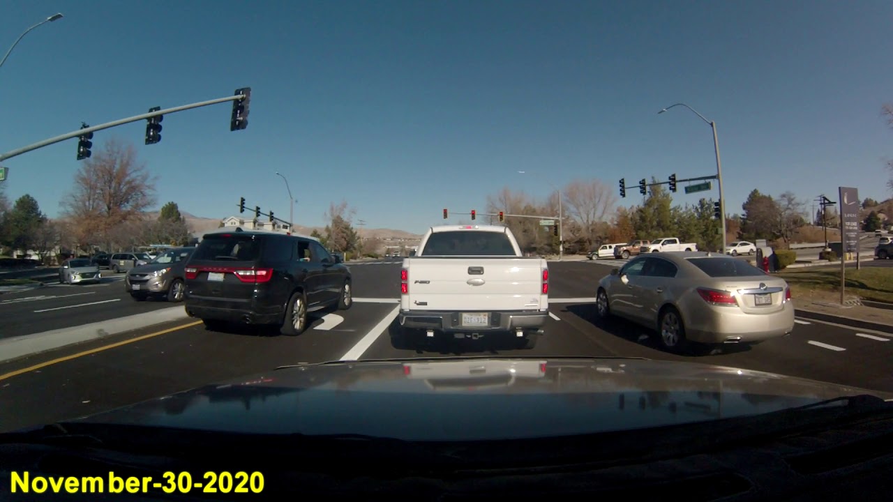 Driving The McCarran Loop In Reno, Nevada.