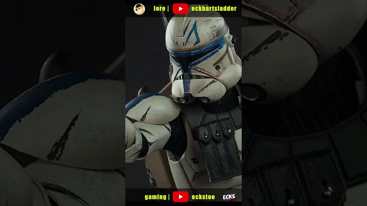 Why Rex had the MOST UNIQUE Clone Armor - Star Wars Lore #Shorts