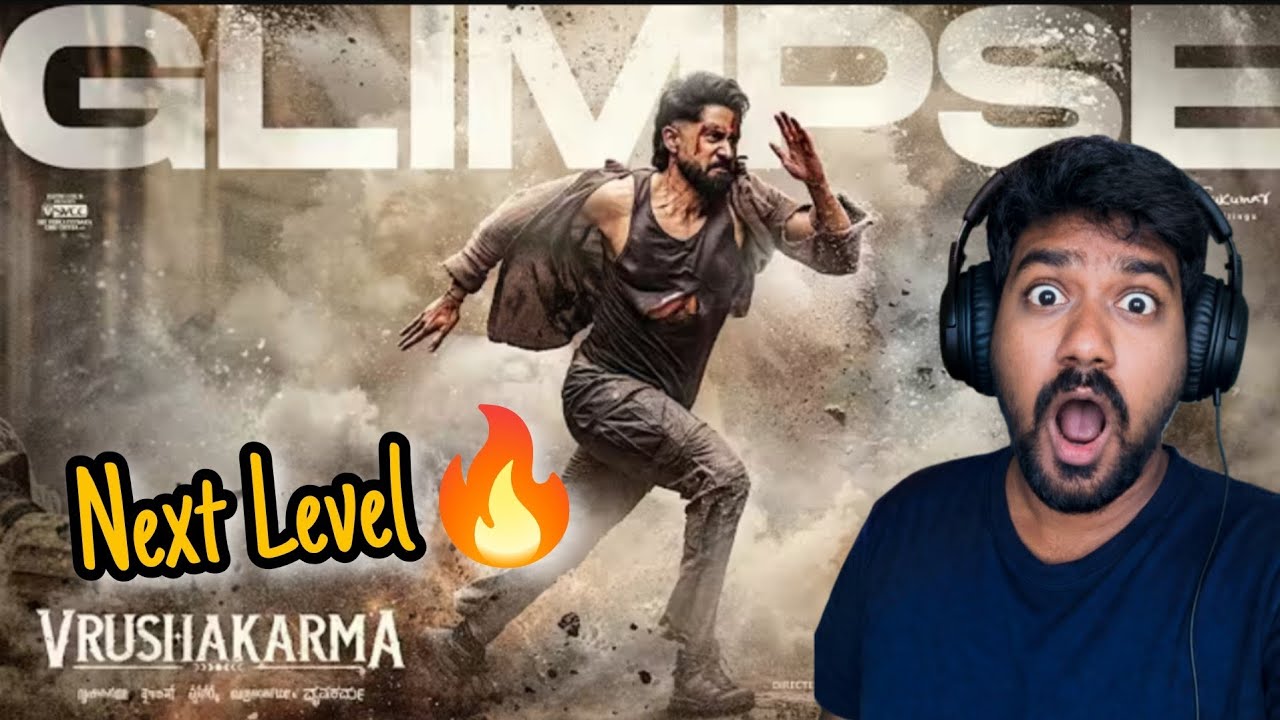 Vrushakarma Glimpse Reaction | Naga Chaitanya | First Time Reaction | Ajjumowa Reacts